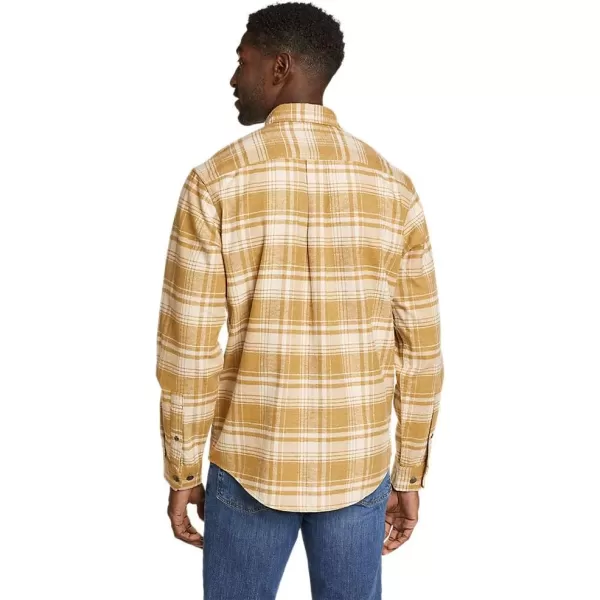 Eddie Bauer Mens EB Hemplify Flannel ShirtRegular Bronze