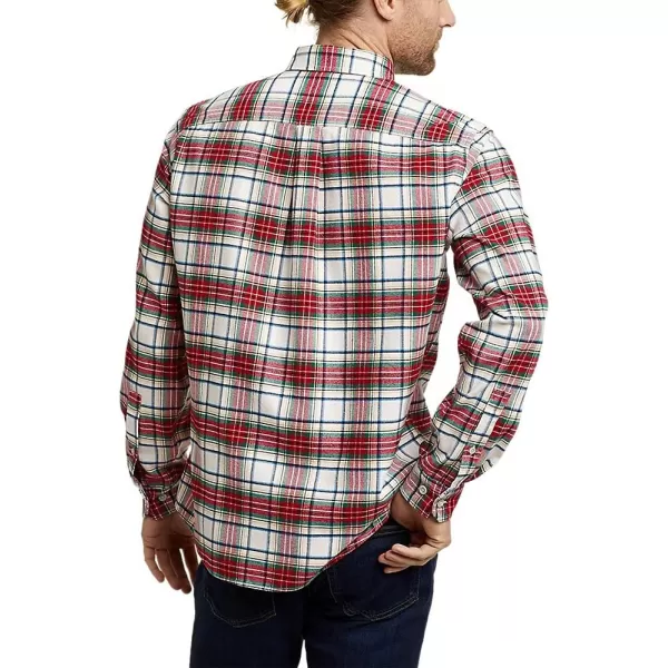 Eddie Bauer Mens Eddies Favorite Classic Fit Flannel Shirt  PlaidBone