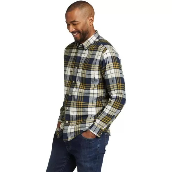 Eddie Bauer Mens Eddies Favorite Classic Fit Flannel Shirt  PlaidNordic