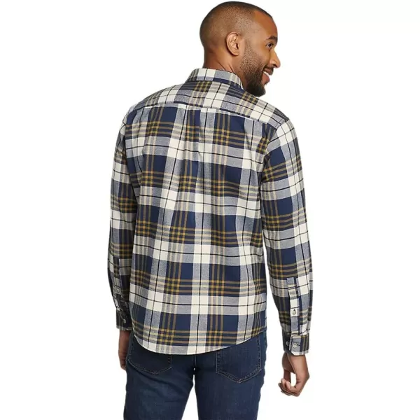 Eddie Bauer Mens Eddies Favorite Flannel Relaxed Fit Shirt  PlaidRegular Nordic