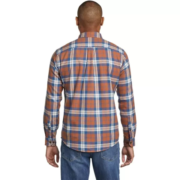 Eddie Bauer Mens Eddies Favorite Flannel Shirt  SlimRegular Cocoa