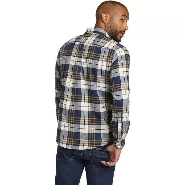 Eddie Bauer Mens Eddies Favorite Flannel Shirt  SlimRegular Nordic