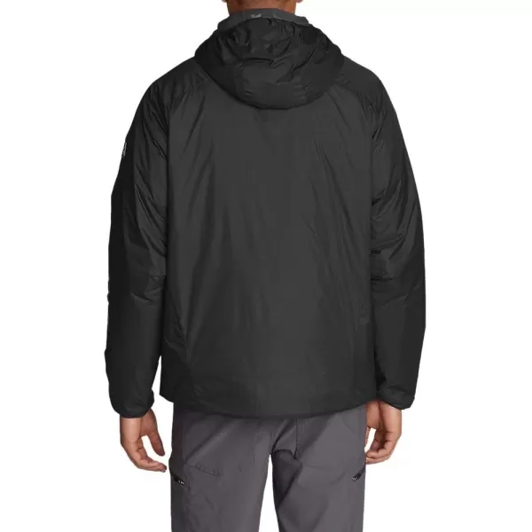 Eddie Bauer Mens EverTherm 20 Down Hooded JacketRegular Black