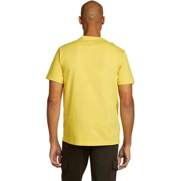 Eddie Bauer Mens Faux ShearlingLined Thermal ShirtBright Yellow