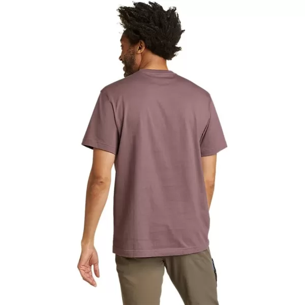 Eddie Bauer Mens Faux ShearlingLined Thermal ShirtDusty Violet