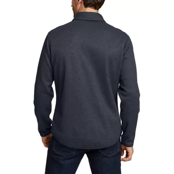 Eddie Bauer Mens Faux ShearlingLined Thermal ShirtStorm