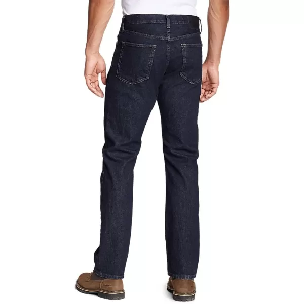 Eddie Bauer Mens Field Flex Straight JeansDeep Rinse