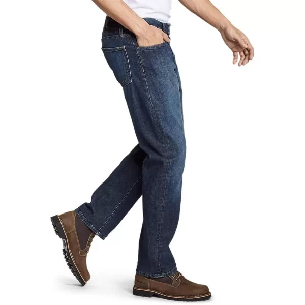 Eddie Bauer Mens Field Flex Straight JeansRiver Rock