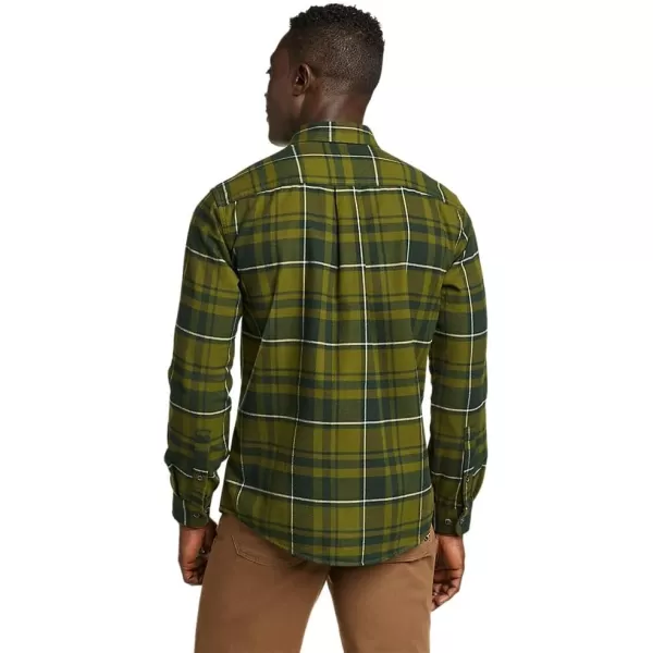 Eddie Bauer Mens FlannelDk Olive