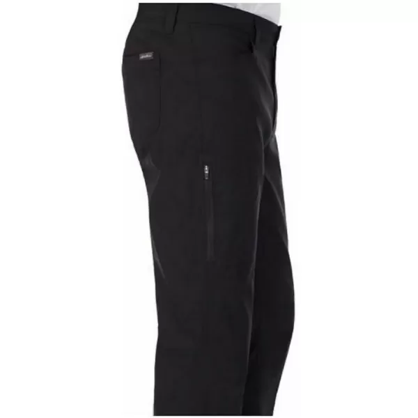 Eddie Bauer Mens Fleece Lined 2Way Stretch Tech PantBlack