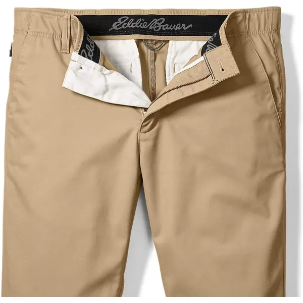 Eddie Bauer Mens Flex WrinkleResistant Sport Chinos  ClassicRegular Carbon