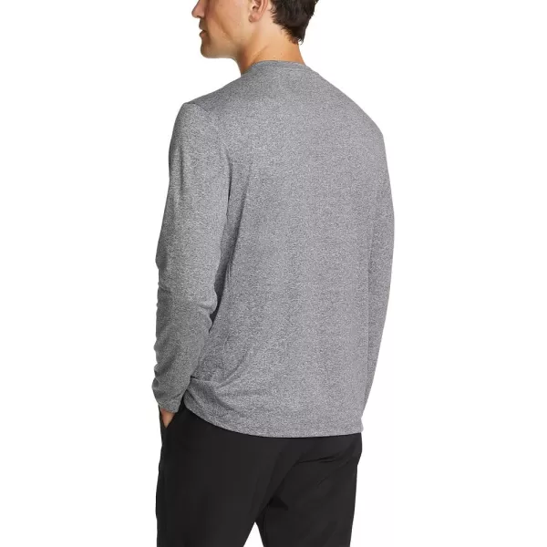 Eddie Bauer Mens HYOH LongSleeve CrewHeather Gray