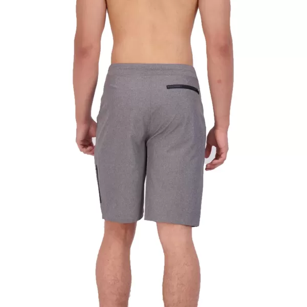 Eddie Bauer Mens Hybrid SPF 50 Swim Trunks 9 Inseam Perfect Blend of Comfort Stretch amp Protection for Outdoor EnthusiastsGrey Heather