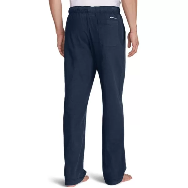 Eddie Bauer Mens Legend Wash Jersey Sleep PantsRegular Washed Navy