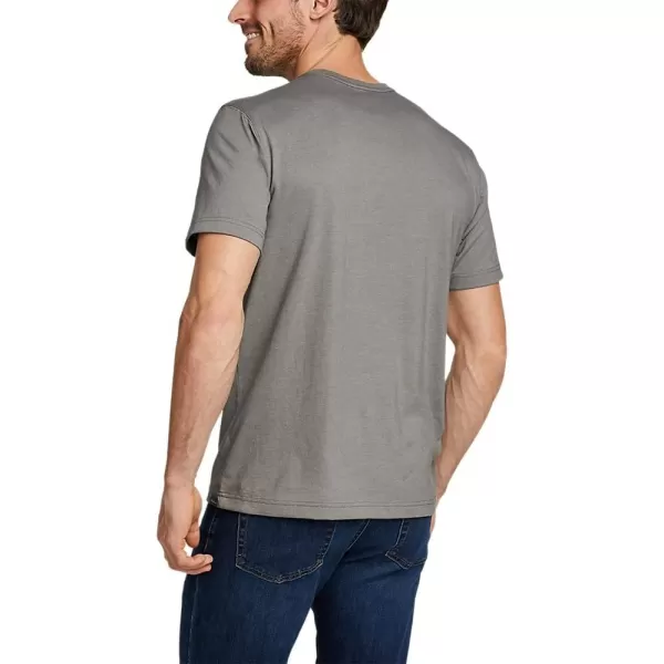 Eddie Bauer Mens Legend Wash Pro ShortSleeve TShirt  ClassicGray Heather