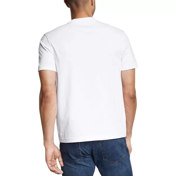 Eddie Bauer Mens Legend Wash Pro ShortSleeve TShirt  ClassicWhite