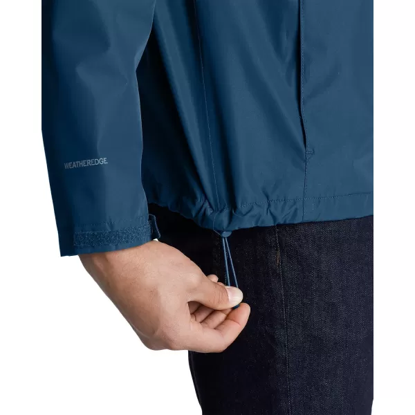 Eddie Bauer Mens Packable Rainfoil JacketDark Smoke