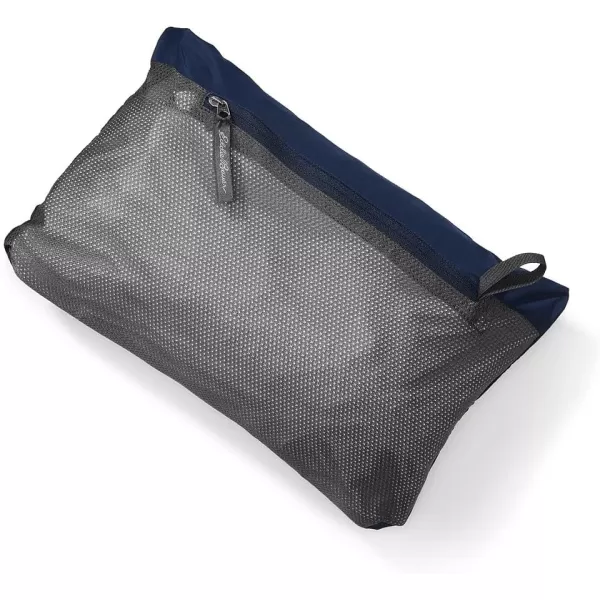 Eddie Bauer Mens Packable Rainfoil JacketMedium Indigo Recycled