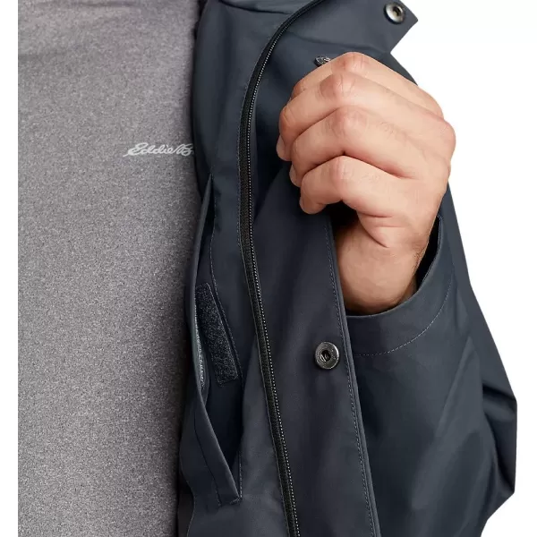 Eddie Bauer Mens Rainfoil Storm JacketRegular Black