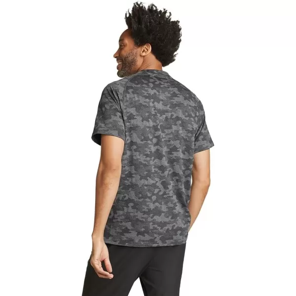 Eddie Bauer Mens Resolution Jacquard TShirtCharcoal Htr