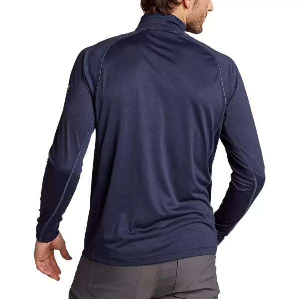 Eddie Bauer Mens Resolution LongSleeve 14ZipAtlantic