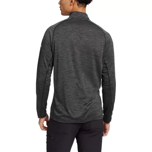 Eddie Bauer Mens Resolution LongSleeve 14ZipCarbon