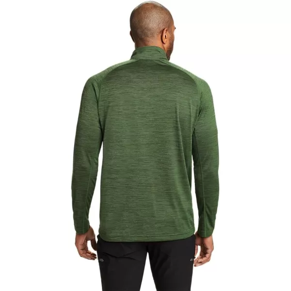 Eddie Bauer Mens Resolution LongSleeve 14ZipIrish Green