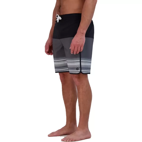 Eddie Bauer Mens SPF 50 EBoard Swim TrunksBlack