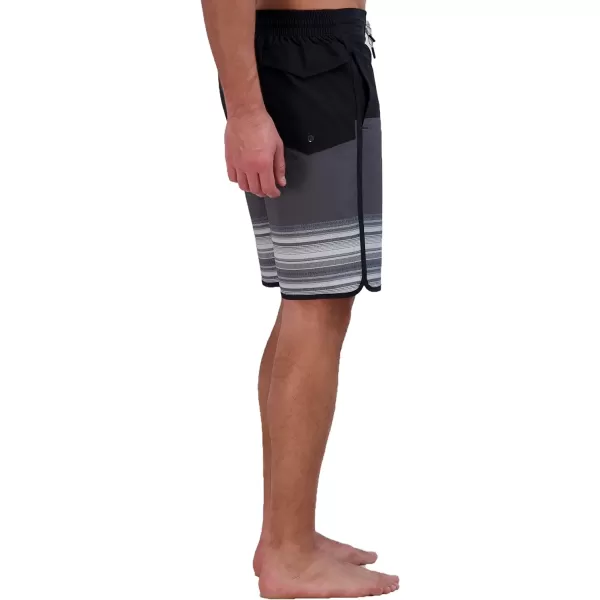 Eddie Bauer Mens SPF 50 EBoard Swim TrunksBlack