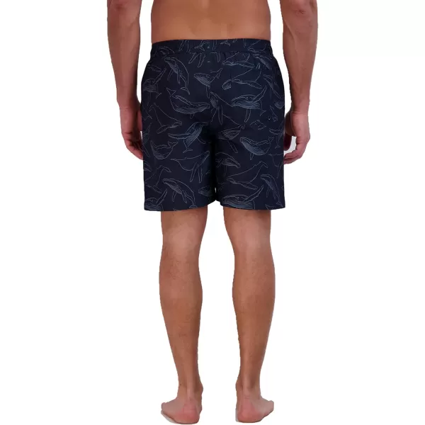 Eddie Bauer Mens SPF 50 Volley Swim Trunk  Fun Designs Comfortable and Stylish 7 InseamAtlantic