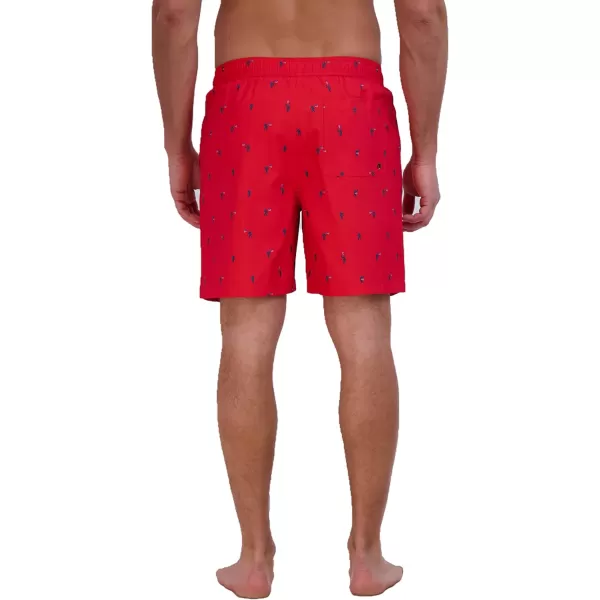 Eddie Bauer Mens SPF 50 Volley Swim Trunk  Fun Designs Comfortable and Stylish 7 InseamSalsa