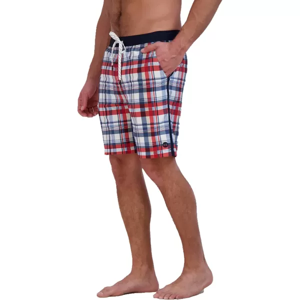 Eddie Bauer Mens SPF 50 Volley Swim Trunk 8 Inseam Comes with Comfort Liner  Ultimate Comfort  StretchAtlantic