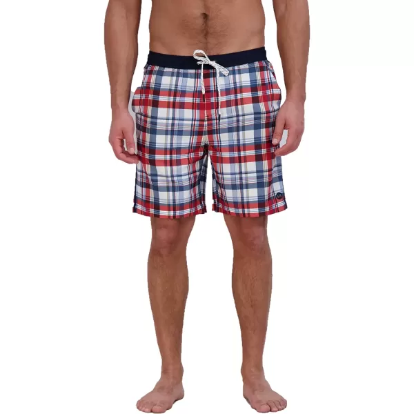 Eddie Bauer Mens SPF 50 Volley Swim Trunk 8 Inseam Comes with Comfort Liner  Ultimate Comfort  StretchAtlantic