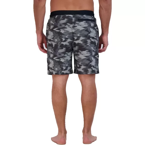 Eddie Bauer Mens SPF 50 Volley Swim Trunk 8 Inseam Comes with Comfort Liner  Ultimate Comfort  StretchBlack