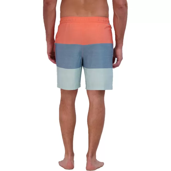 Eddie Bauer Mens SPF 50 Volley Swim Trunk 8 Inseam Comes with Comfort Liner  Ultimate Comfort  StretchCeladon