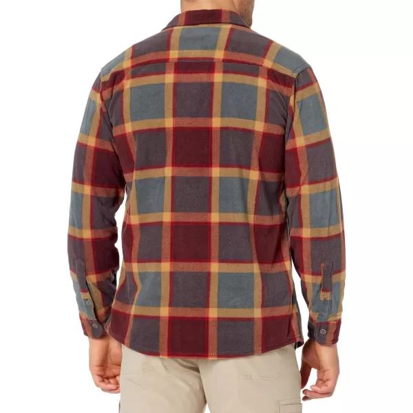 Eddie Bauer Mens ShirtBurgundy