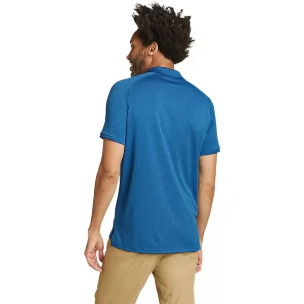 Eddie Bauer Mens Ss Resolution Pro Polo 20Pacific Blue