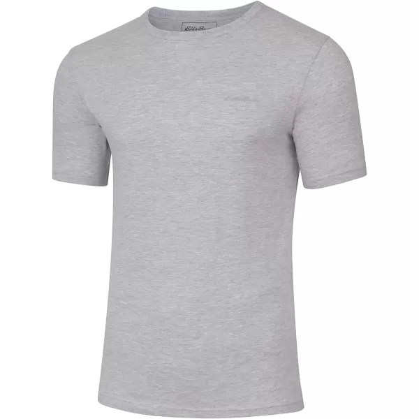 Eddie Bauer Mens Standard ClassicHeather GreyWhiteBlack