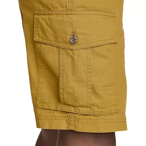 Eddie Bauer Mens Timber Edge Ripstop 20 Cargo ShortsAntique Gold