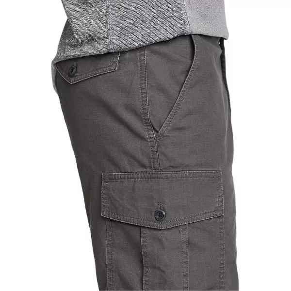 Eddie Bauer Mens Timber Edge Ripstop 20 Cargo ShortsCarbon