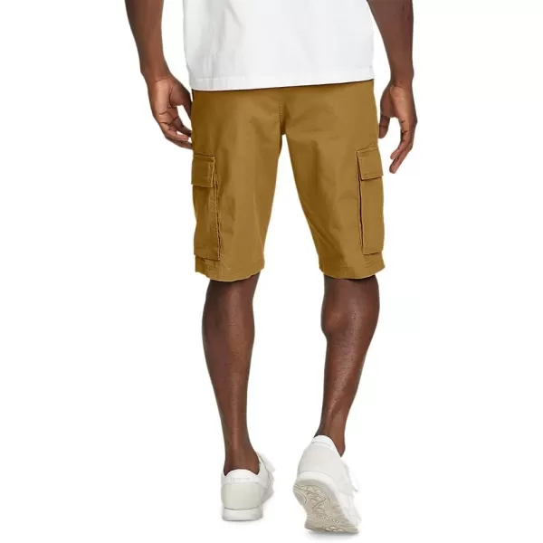 Eddie Bauer Mens Timberline 20 Ripstop Cargo ShortsBronze