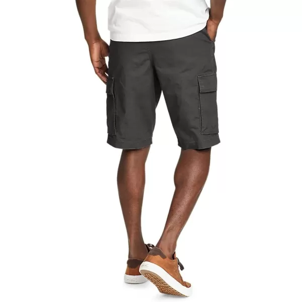 Eddie Bauer Mens Timberline 20 Ripstop Cargo ShortsDark Smoke