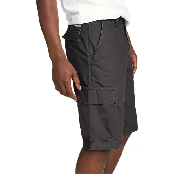 Eddie Bauer Mens Timberline 20 Ripstop Cargo ShortsDark Smoke