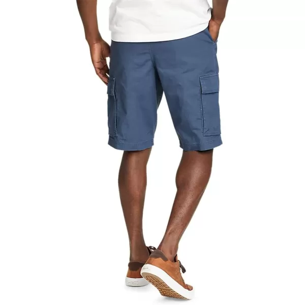 Eddie Bauer Mens Timberline 20 Ripstop Cargo ShortsDusted Indigo