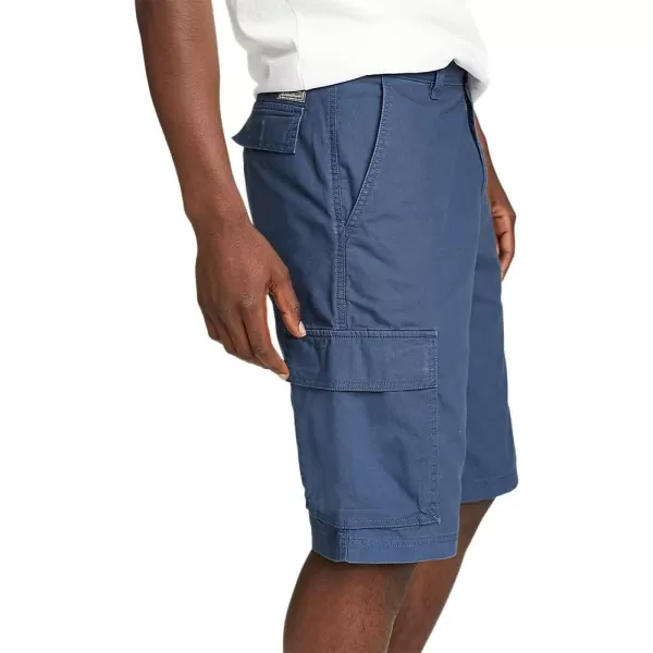 Eddie Bauer Mens Timberline 20 Ripstop Cargo ShortsDusted Indigo