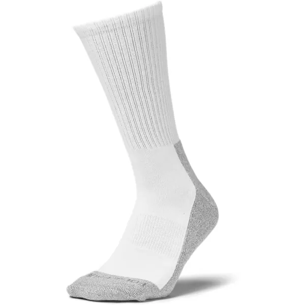 Eddie Bauer Mens Trail COOLMAX Crew SocksWhite