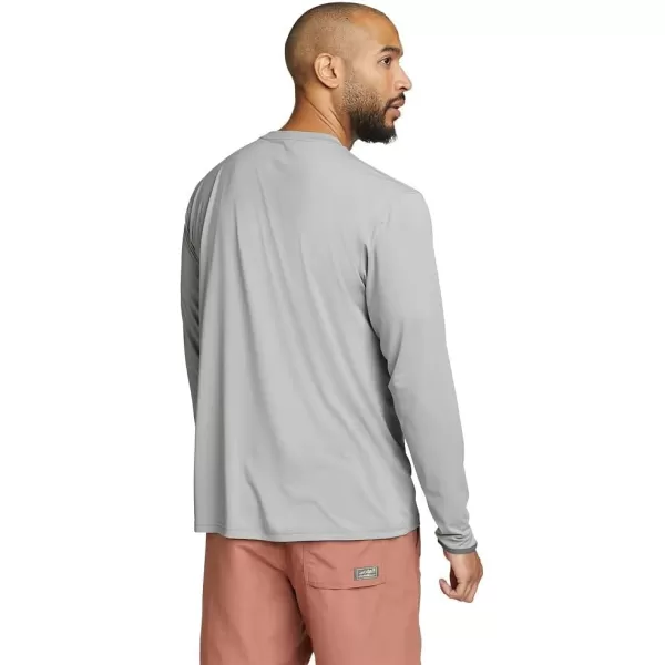 Eddie Bauer Mens UPF LongSleeve CrewGray