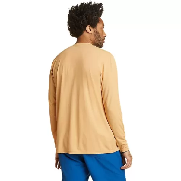 Eddie Bauer Mens UPF LongSleeve CrewTopaz