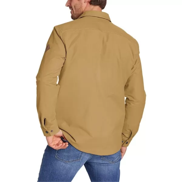 Eddie Bauer Mens Voyager FleeceLined Shirt JacketRegular Saddle