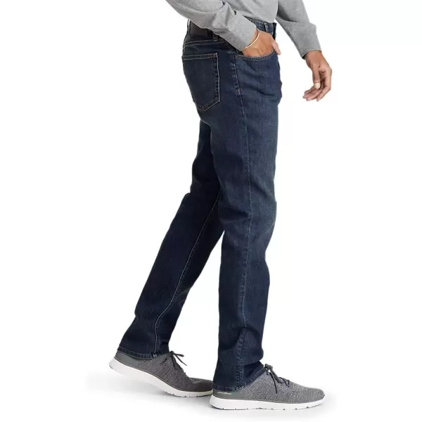 Eddie Bauer Mens Voyager Flex 20 JeansTall Medium Indigo